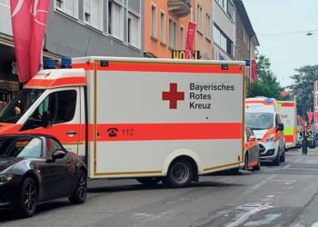 Ataque con cuchillo en Alemania, Würzburgo. Foto EFE.