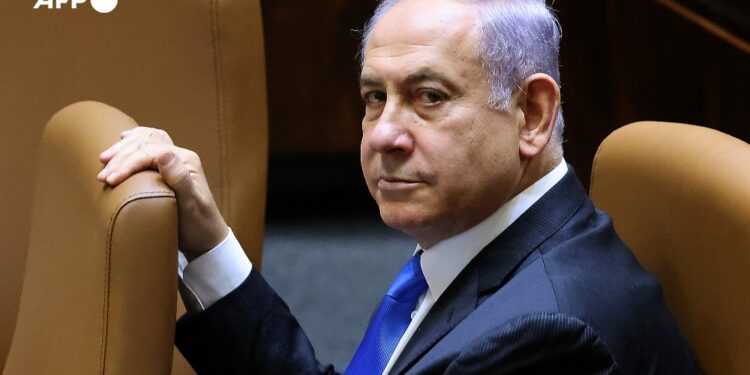 Benjamín Netanyahu. Foto AFP