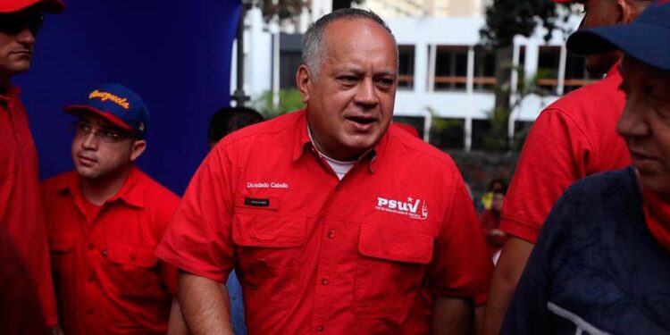 Diosdado Cabello. Foto EFE.