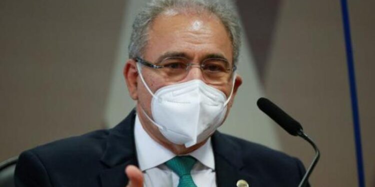 El Ministro de Salud de Brasil, Marcelo Queiroga. Foto de archivo.