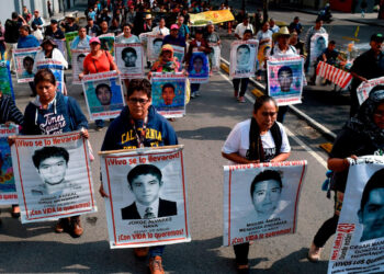 El caso Ayotzinapa. Foto agencias.