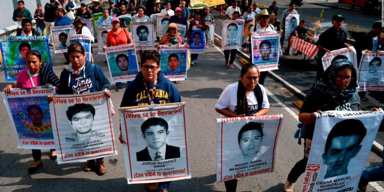 El caso Ayotzinapa. Foto agencias.