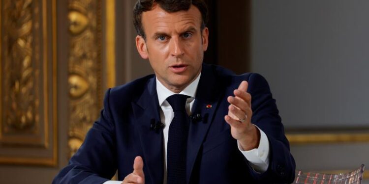 El presidente francés, Emmanuel Macron. Foto agencias.