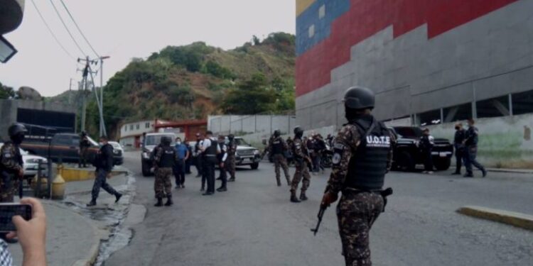 Enfrentaminento en La Vega. Foto de archivo.