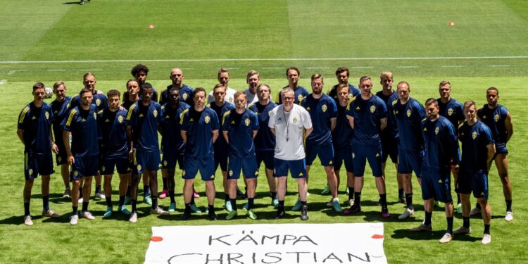 La selección de Suecia. Foto agencias.