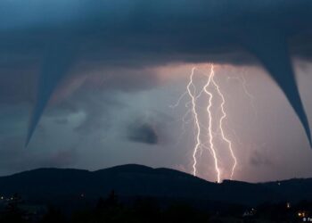 La tormenta Claudette. Foto DW.