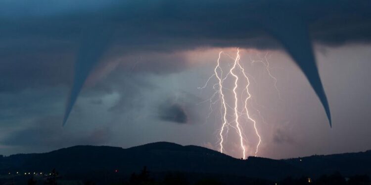 La tormenta Claudette. Foto DW.