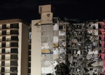 Miami edificio derrumbe. Foto agencias.
