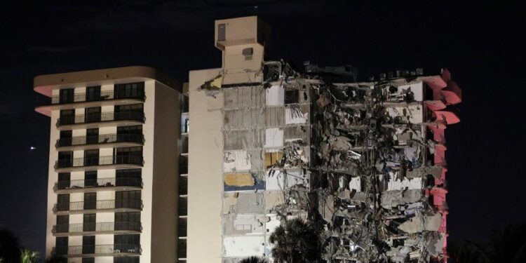 Miami edificio derrumbe. Foto agencias.