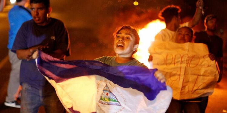 Nicaragua. Protestas. Foto de archivo.