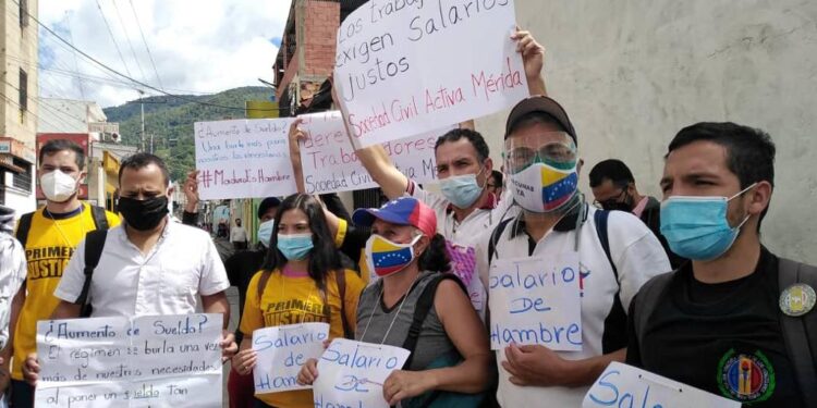 Protestas Venezuela. Foto Prensa.