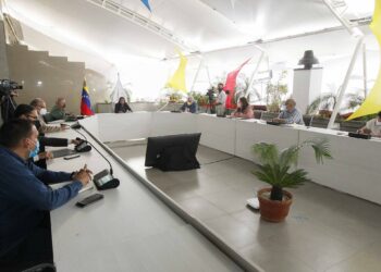Comisión Presidencial para la Previsión y Atención de la covid-19 del régimen de Maduro. Foto @ViceVenezuela