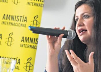 La directora para las Américas de Amnistía Internacional (AI), Erika Guevara-Rosas. Foto de archivo.