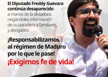 Freddy Guevara. Foto @FreddyGuevaraC