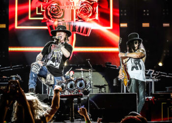 Guns N' Roses. Foto de archivo.