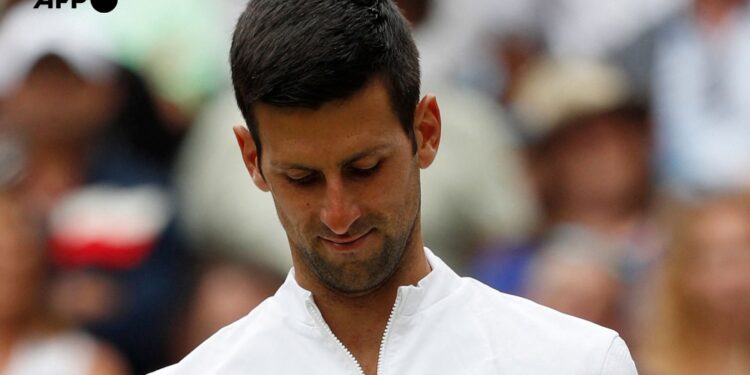 Novak Djokovic. Foto AFP Adrian Dennis.