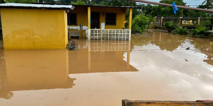Panamá lluvias inundaciones. Foto Diario Digital Nuestro País.
