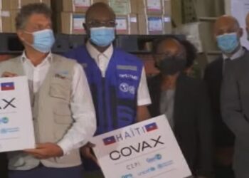Vacunas coronavirus Haití. Foto captura de video EFE.