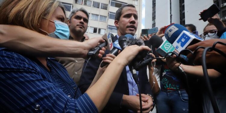 Juan Guaidó. Pdte. (E) de Venezuela, Foto Leo Álvarez.