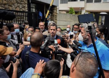 Juan Guaidó. Pdte. (E) de Venezuela, Foto Leo Álvarez.