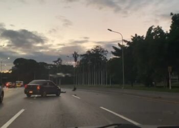 Autopista Francisco Fajardo. Foto captura de video.