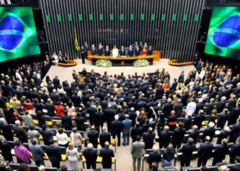Cámara de diputados de Brasil. Foto de archivo.