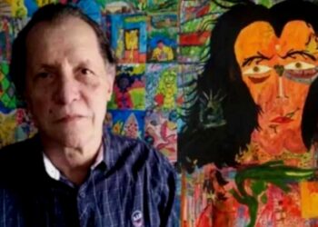 El pintor naif y poeta cubano Noel Guzmán (+). Foto de archivo.