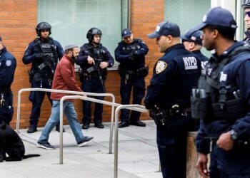 El sindicato de policías de Nueva York. Foto de archivo.