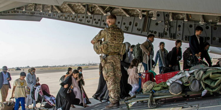 Evacuación Kabul. Foto agencias.