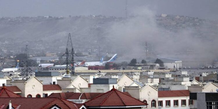 Explosión Kabul. Foto agencias.