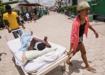 Hospitales Haití. Foto EFE.