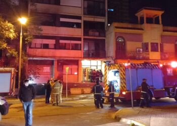 Incendio Uruguay. Foto agencias.