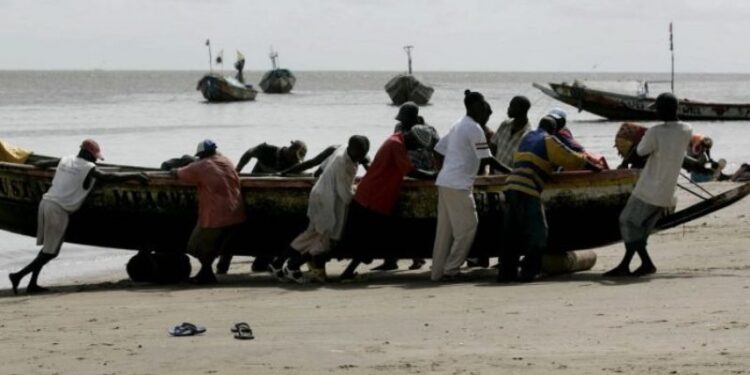 Migrantes Senegal. Foto de archivo.