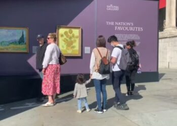 National Gallery Londres. Foto captura de video EFE.
