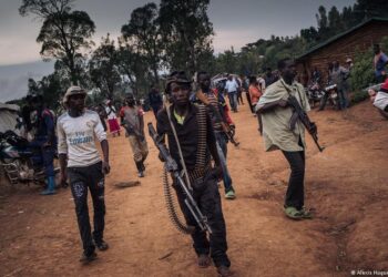 Rebeldes RDC. Foto de archivo.