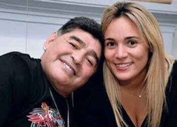 Rocío Oliva, expareja de Diego Maradona. Foto de archivo.