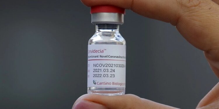 Vacuna, Cansino, coronavirus. Foto de archivo.