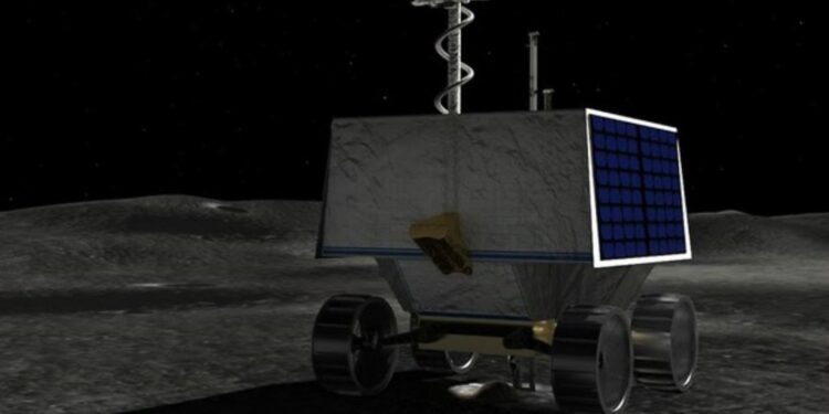 El rover VIPER de la NASA. Foto captura de video.