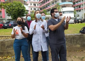 dirigentes estudiantiles de la Universidad Central de Venezuela (UCV)