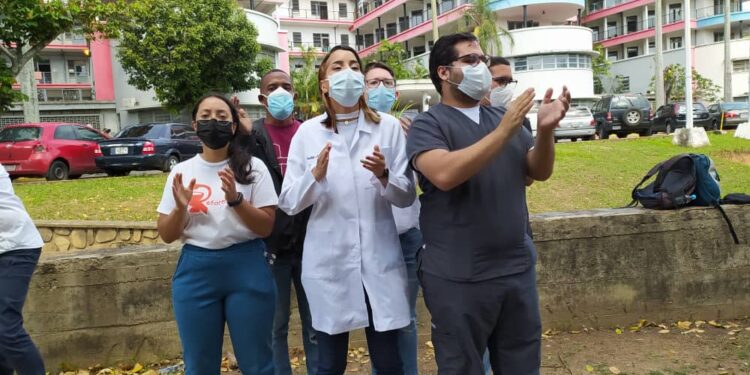 dirigentes estudiantiles de la Universidad Central de Venezuela (UCV)