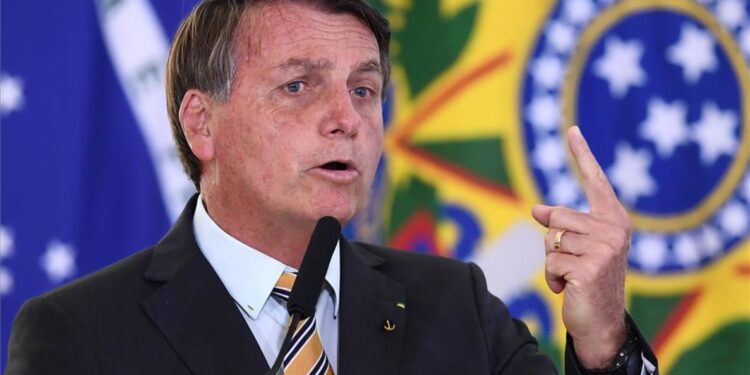 Jair Bolsonaro, presidente de Brasil. Foto agencias.