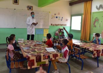Marruecos, curso escolar. coronavirus. Foto EFE.