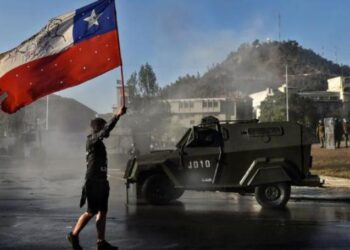Protestas Chile. Foto agencias.