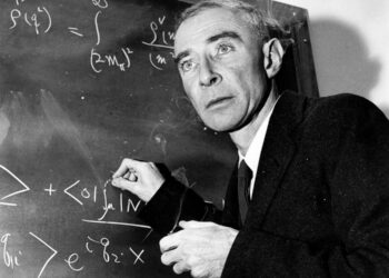 Robert Oppenheimer. Foto de archivo.