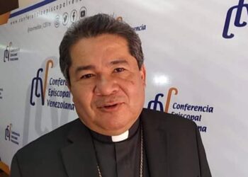 El monseñor José Trinidad Fernández. Secretario General de la Conferencia Episcopal Venezolana. Foto @CEVmedios