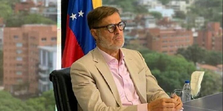 Félix Plasencia, canciller del régimen de Nicolás Maduro. Foto de archivo.,