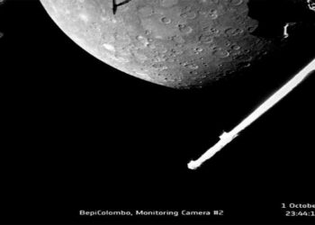 Imagen de Mercurio cedida por la Agencia Espacial Europea EFE.