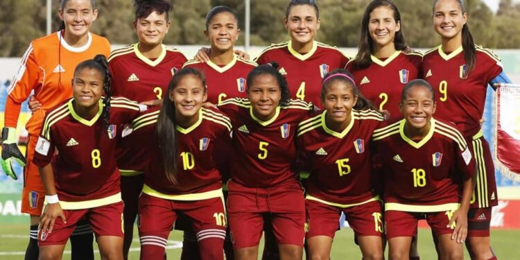 La Vinotinto femenino. Foto agencias.