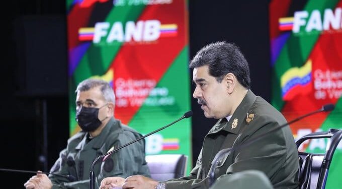 Nicolás Maduro. Vladimir Padrino López. Foto @PresidencialVen