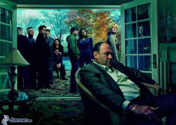 The Sopranos., Foto de archivo.